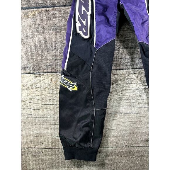MSR Pants Mens 34x28 Moto Biker Purple Racing Adjustable Dirt Bike - Picture 6 of 10